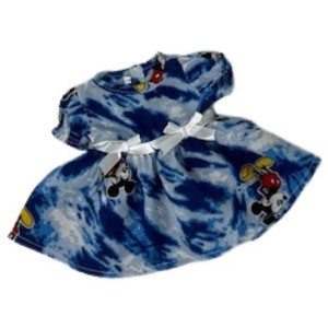 Doll Clothes Superstore Blue Mickey Dress Fits 12 Inch Baby Alive And Little Baby Dolls - 1 of 4