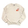 Simply Sage Market Women's Graphic Sweatshirt Retro Mommy Needs Some Pumpkin Spice Lightning Bolt Front and Back - 3 of 4
