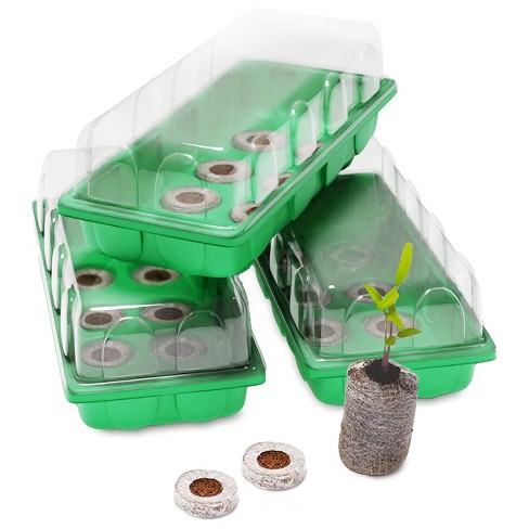 Window Garden Mini Greenhouse Seed Starter Kit - 3 Pack - image 1 of 4