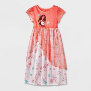 Toddler Girls' Disney Princess Moana NightGown - Orange - 1 of 4