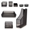 Simply Genius 8 Piece Mesh Desk Organizer Set with Pencil Holder, File Organizer, Paper Organizer for Office Supplies - 3 of 4