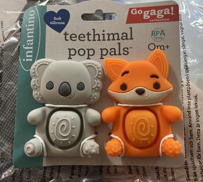 Teethimal Pop Pals Koala & Fox – Infantino