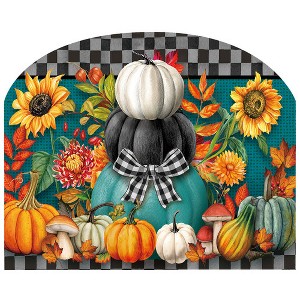 Briarwood Lane Fall Art Sign 8.25x10.25 Colorful Pumpkin Stack For Fall Art Sign - 1 of 4