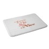 Almost Makes Perfect Love Is So Nice Memory Foam Bath Rug Orange - Deny Designs: Abstract Microfiber, Machine Washable, Non-Slip Backing - image 2 of 4