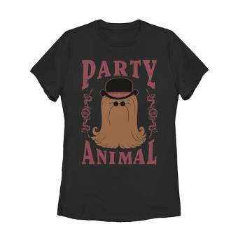 Women's Addams Family Cousin Itt Party Animal T-Shirt