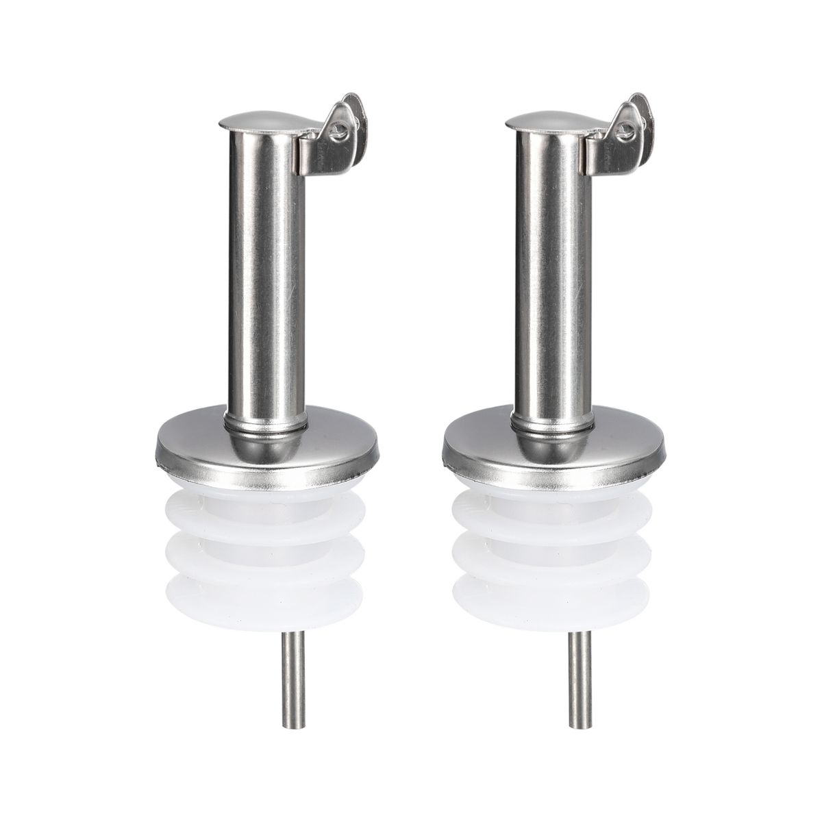Unique Bargains Bar Supplies Oil Vinegar Dispenser Wine Stainless Steel Bottle Pourers 2.76 Inch