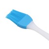 Unique Bargains Basting Brush 15g Small Handle Brush Color Block Dishwasher Safe Silicone PP 6.69"x1.18" 1 Pc - 4 of 4