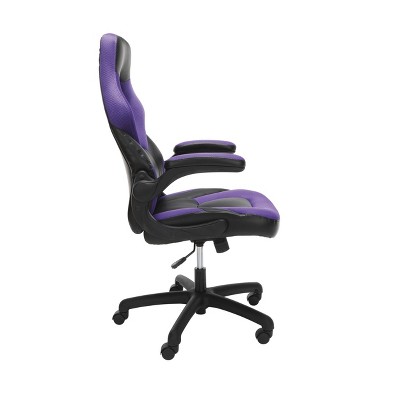 RESPAWN 3085 Purple Ergonomic Gaming Chair with Flip-up Arms