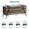 47" Modern TV Stand for Living Room, Wood Entertainment Center with 2 Drawers, Side Open Shelves & U-Shaped Metal Base, Fits TVs up to 65 inches - 2 of 4