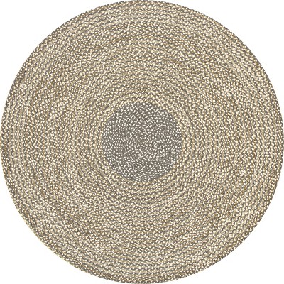 Nuloom Braided Draya Jute Indoor Area Rug : Target