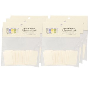 Aura Cacia Diffuser Refill Pads - Case of 6/10 pk - 1 of 4