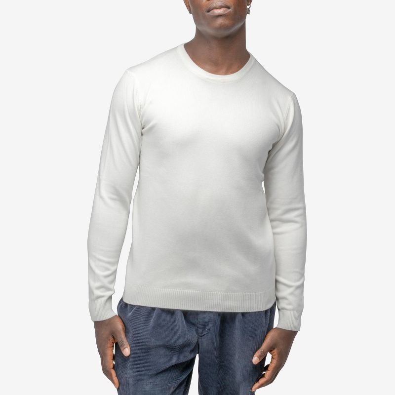 X RAY Men's Big and Tall Basic Crewneck Sweater, 1 of 5