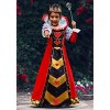 HalloweenCostumes.com Premium Queen of Hearts Girl's Costume Dress - 4 of 4