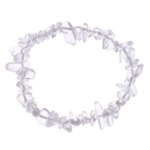 Natural Stone Chip Bracelet Irregular Gemstone Healing Crystal Quartz Bohemia Stretch Bead Bracelets - 1 of 4