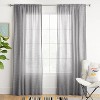 2pk Light Filtering Window Curtain Panels - Room Essentials™ - image 2 of 3