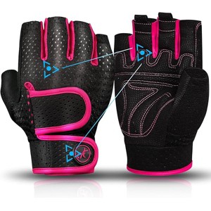 DSANE Workout Gloves Padded Weight Lifting Gloves for Men/Women, [3MM Gel] Fingerless Grip Gym Gloves Fitness Gloves for Exercise,Weightlifting - 1 of 1
