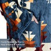Catalonia Fleece Wearable Blanket with Sleeves and Foot Pockets, Micro Plush Wrap Sleeved Throw Blanket Robe, Super Fuzzy Cozy TV Blanket Throw, Gift - 3 of 4