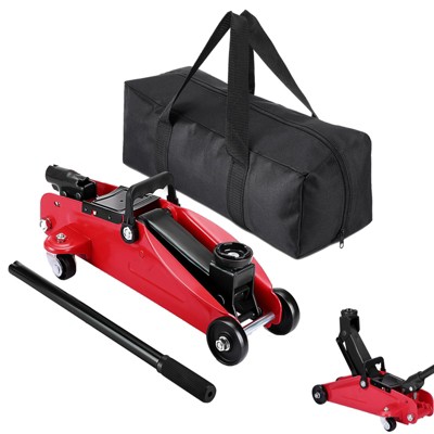 2 Ton Hydraulic Floor Jack - Low Profile 4400 Lbs Portable Car Lift, Heavy Duty Steel Trolley Jack, Lift Range 3.35"-13"£¬ for Garage & Home Use