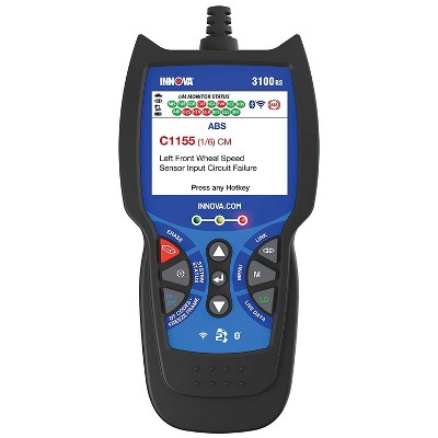 INNOVA 3100RS FixAssist OBD2 Scanner Code Reader Tool with Live Data, SRS/Airbag Code Readings, Oil Light Reset, and Battery System Check