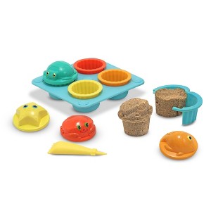 Melissa & Doug Sunny Patch Seaside Sidekicks Sand Cupcake Play Set - 1 of 4