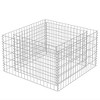 vidaXL Gabion Raised Bed Silver Galvanized steel 177.2 x 35.4 x 19.7 in - 3 of 4