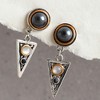 SOHI Women's Bohemian Drop Earrings - 2 of 3