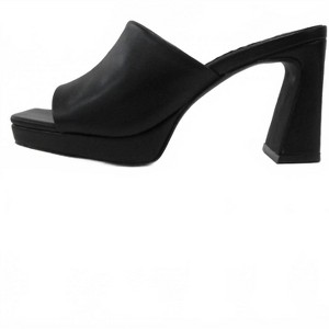 Women's Wos Open Toe Slide Heels - Cocco Miami - 1 of 1