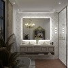 Apmir Super Bright 192 LEDs/m Back LED Lighted Anti-Fog Tempered Glass Bathroom/Vanity Mirror with ETL & 3-Year Warranty - 2 of 4