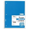 Mead Spiral Bound Notebook Perforated Legal Rule 10 1/2 x 8 White 100 Sheets 05514 - image 4 of 4