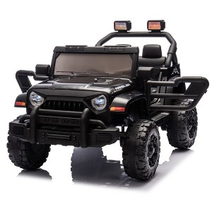 Whsien Children’s Gift, Four-Wheel Ride-On Car with Parent Control and Digital Letter Stickers - 1 of 4