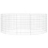 vidaXL 12-Panel Rabbit Cage 54x80 cm Galvanised Iron - 4 of 4