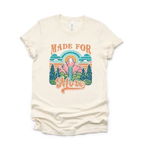 Simply Sage Market Women's Made For More Mountains Short Sleeve Graphic Tee - 1 of 3