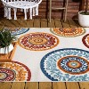 Circus Medallion High-low Indoor/outdoor Rug Area Rug - Jonathan Y : Target