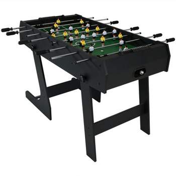 Best Buy: Toy Time Tabletop Foosball Table- Portable Mini Table Football /  Soccer Game Set with Two Balls and Score Keeper Green, Red, White, Yellow,  Blue 647338IHE