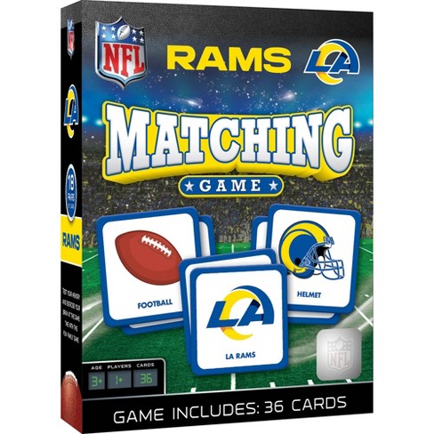 Masterpieces Officially Licensed Nfl Los Angeles Rams Matching