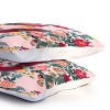Deny Designs Standard Burcu Korkmazyurek Summer Botanical Monogram Pillow Shams - 3 of 3