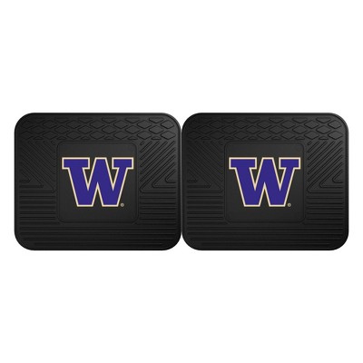 NCAA University of Washington Huskies Vinyl Utility Mat Set - 2pc