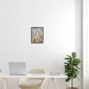 Stupell Industries Modern Blue Brushed Sitting Nude Framed Giclee Art - 3 of 4