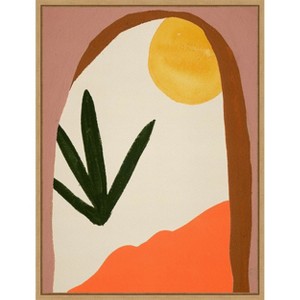 Amanti Art New Day I by Melissa Wang Framed Canvas Wall Art - 1 of 4