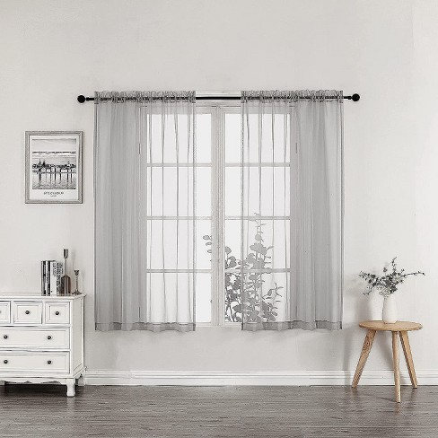 Small window shop curtains