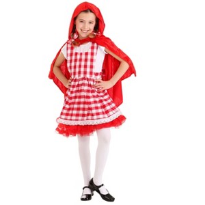 HalloweenCostumes.com Girl's Red Riding Hood Tutu Costume - 1 of 4