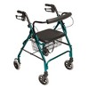 Graham Field Lumex Walkabout Lite Rollator with Seat and Wheels w/ Ergonomic Hand Grips & adjustable Handle Height for Everyday Use - 2 of 4