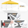 EAGLE PEAK 10x10 Pop Up Canopy Instant Tent w/ 4 Weight Bags - 4 of 4