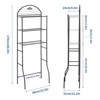 Over The Toilet Storage Shelves, 3 Tier Bathroom Organizer Racks Over Toilet - 3 of 4