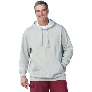 KingSize Men's Big & Tall Fleece Pullover Hoodie Big - 1 of 4