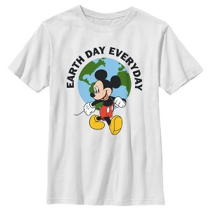 Boy's Mickey & Friends Earth Day Everyday T-Shirt - 1 of 4