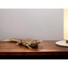 HomeRoots Golden Crocodile Brass Finish Sculpture - 2 of 4