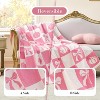 Amelie Home Chenille Knit Soft Cozy Throw, Reversible Festive Pattern, Fall Gift Blanket, Stylish Autumn Decor for Couch Bed - 4 of 4