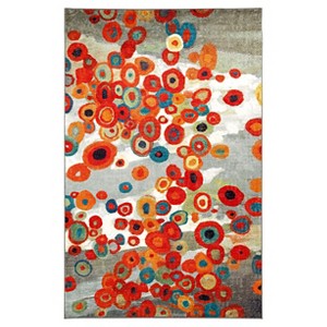 5'x8' Tossed Floral Area Rug - Mohawk - 1 of 3