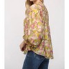 Women's Tencel Bubble Sleeve Top - Fate - 3 of 3